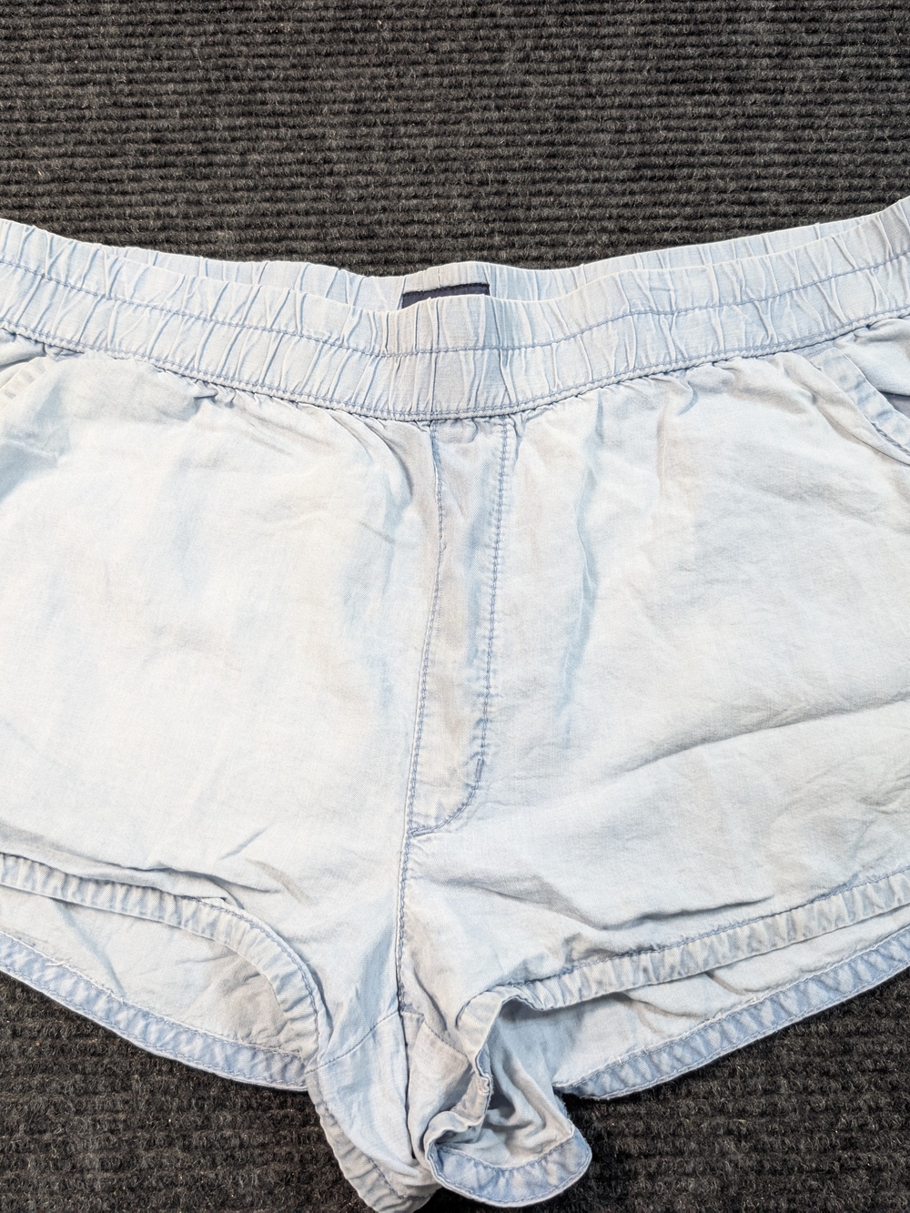 American Eagle Soft Pull-On Denim Shorts Blue XL